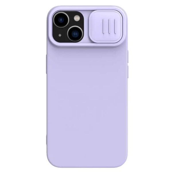 Nillkin CamShield Silky Silicone Case for Iphone 15 Plus purple