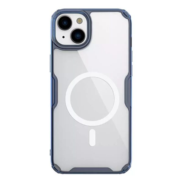 Nillkin Nature Pro Magnetic TPU Case for Iphone 15 Plus transparent-blue