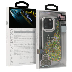 Snowflake Series Case for Iphone 15 Plus black
