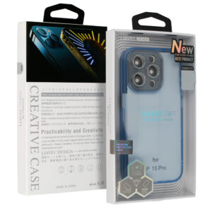 AG Matte Series Case for Iphone 15 Plus light blue