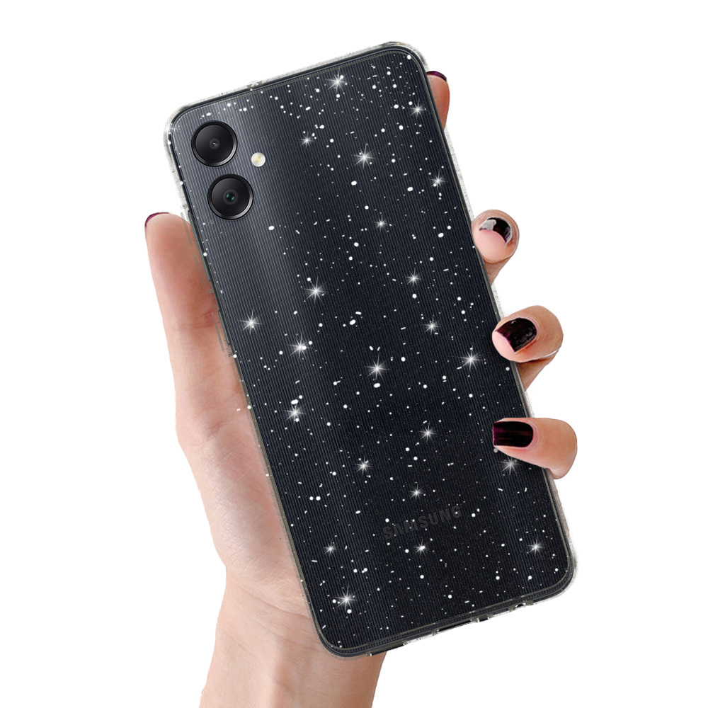 Crystal Glitter Case for Samsung Galaxy A05 Silver