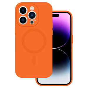 TEL PROTECT MagSilicone Case for Iphone 11 Orange