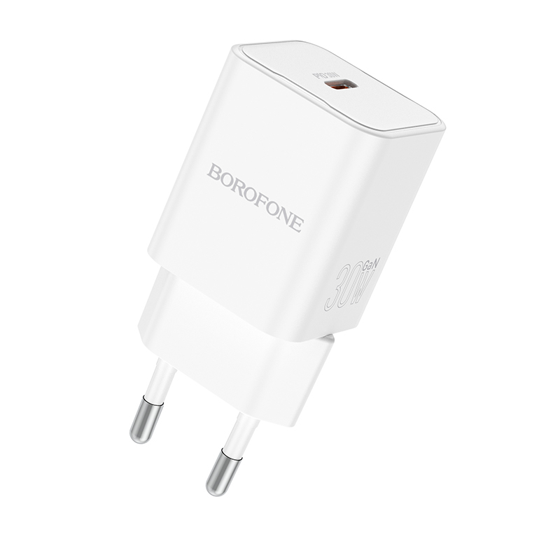 product-91489 Borofone Wall charger BN13 Safety GaN - Type C - PD 30W white
