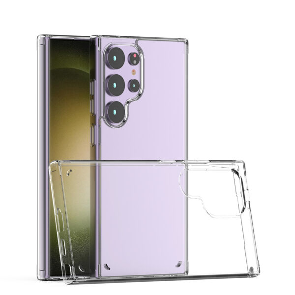 Clear Case for Samsung Galaxy S24 Ultra Przezroczysty