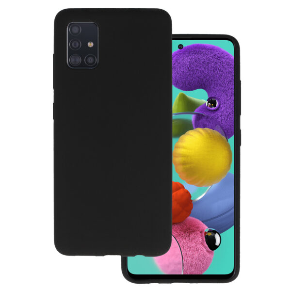Silicone Lite Case for Samsung Galaxy A51 black