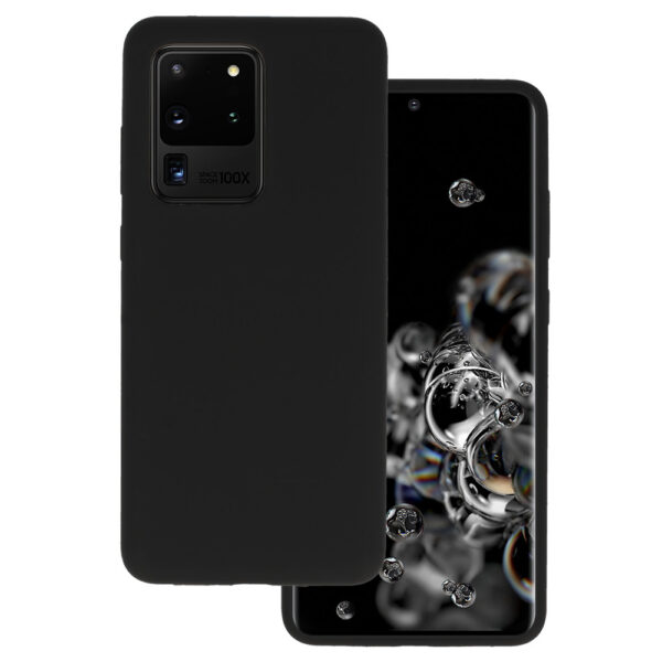 Silicone Lite Case for Samsung Galaxy S20 Ultra black