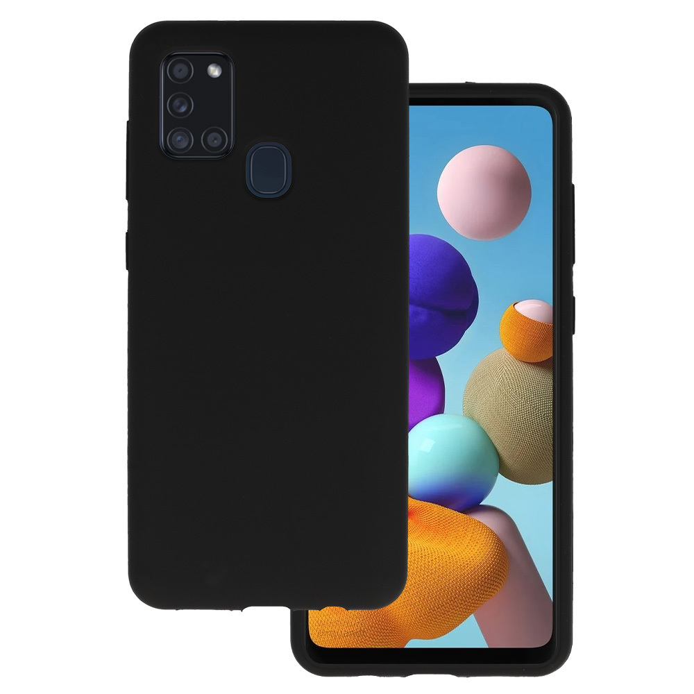 Silicone Lite Case for Samsung Galaxy A21S black