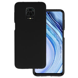 Silicone Lite Case for Xiaomi Redmi Note 9S/Note 9 Pro black