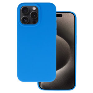 Silicone Lite Case for Iphone 15 Pro blue