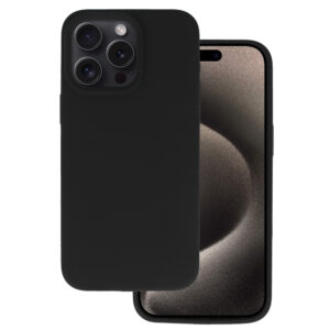 Silicone Lite Case for Iphone 15 Pro Max black