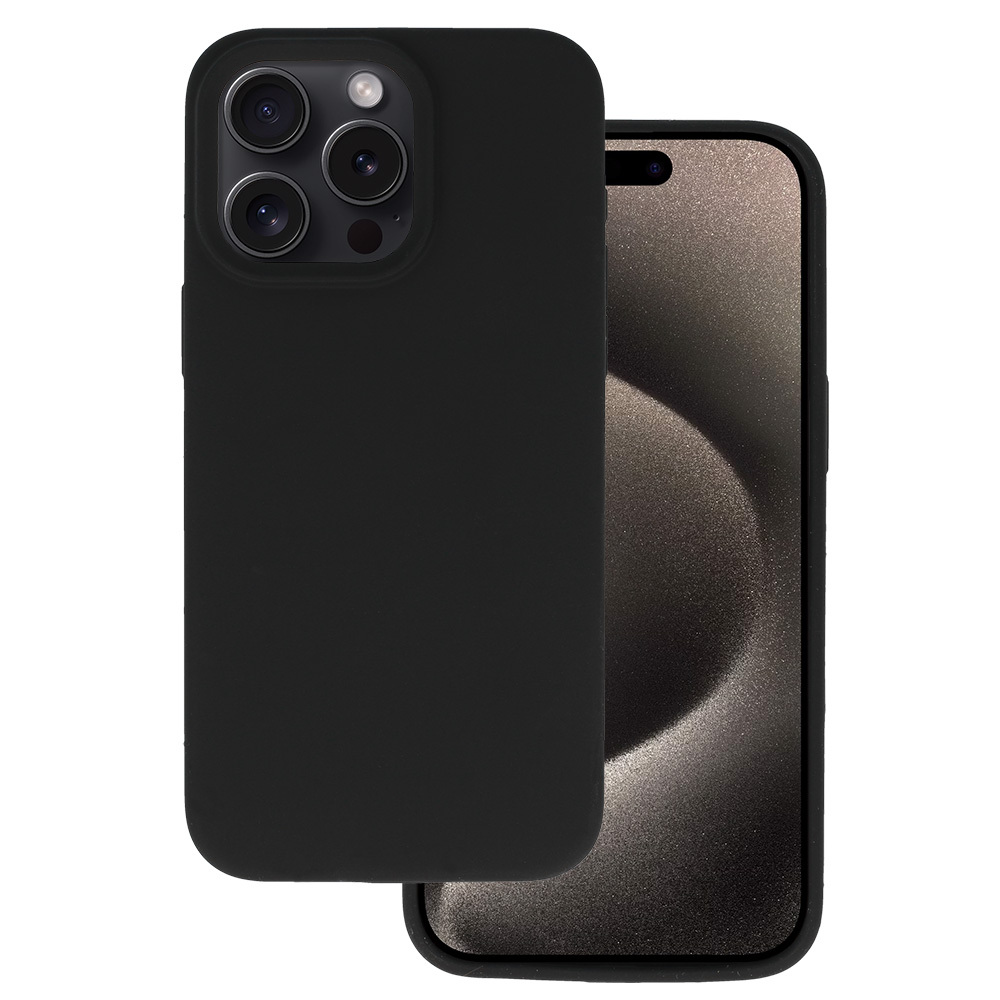 Silicone Lite Case for Iphone 15 Pro Max black