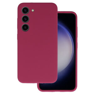 Silicone Lite Case for Samsung Galaxy S23 burgundy