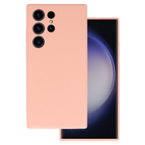 Silicone Lite Case for Samsung Galaxy S23 Ultra peach