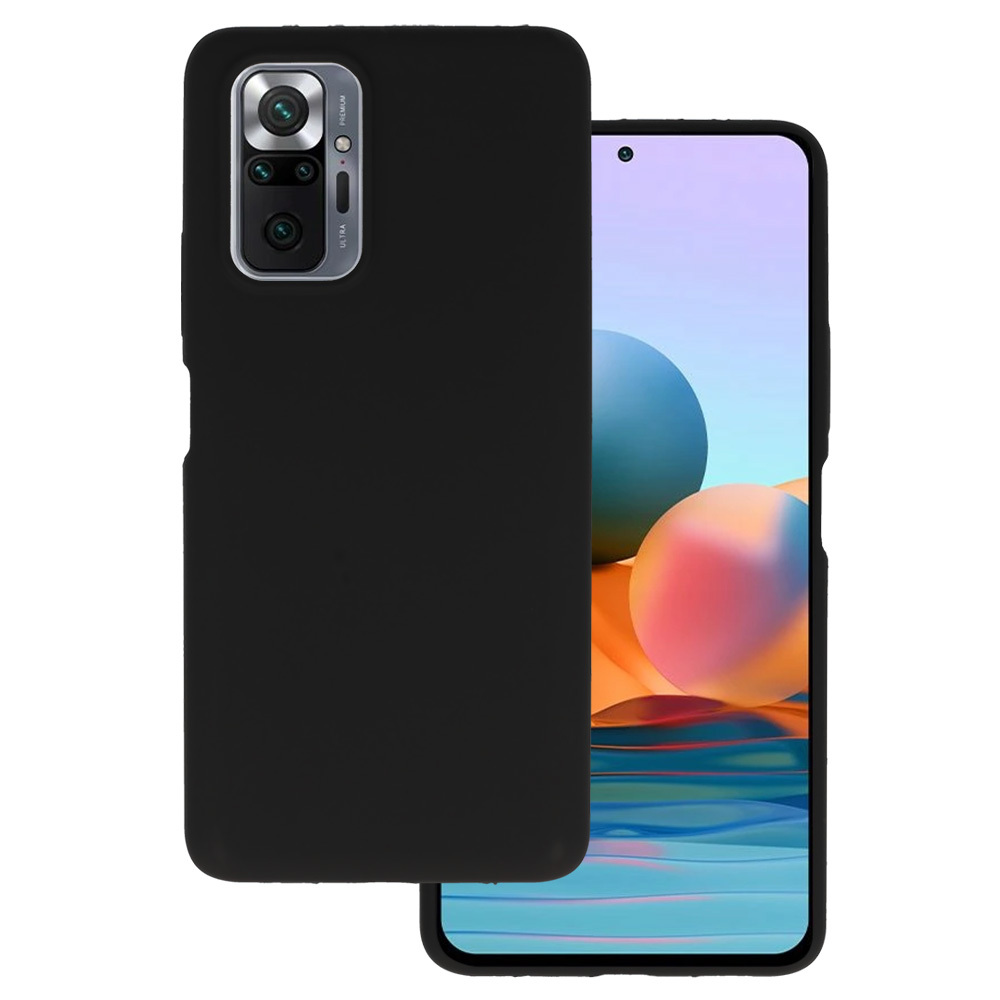 Silicone Lite Case for Xiaomi Redmi Note 10 Pro/Note 10 Pro Max black