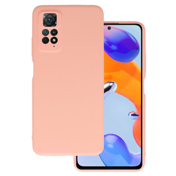 Silicone Lite Case for Xiaomi Redmi Note 11 Pro/Note 11 Pro 5G peach