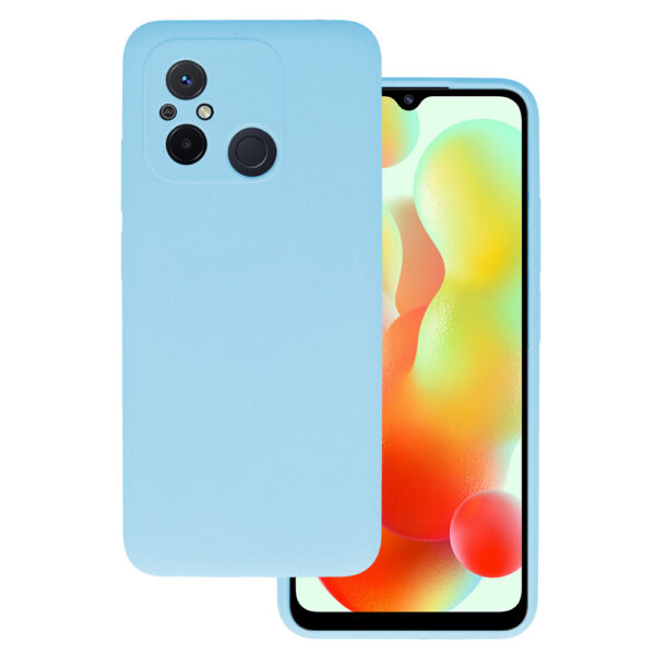 Silicone Lite Case for Xiaomi Redmi 12C/11A light blue
