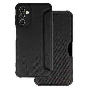 Razor Carbon Book Case for Samsung Galaxy A23 4G/5G black