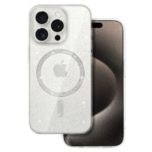 Glitter Magsafe Case for Iphone 12 transparent