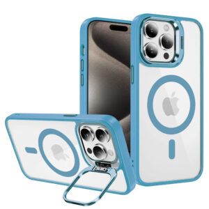 Tel Protect Kickstand Magsafe Case for Iphone 12 blue