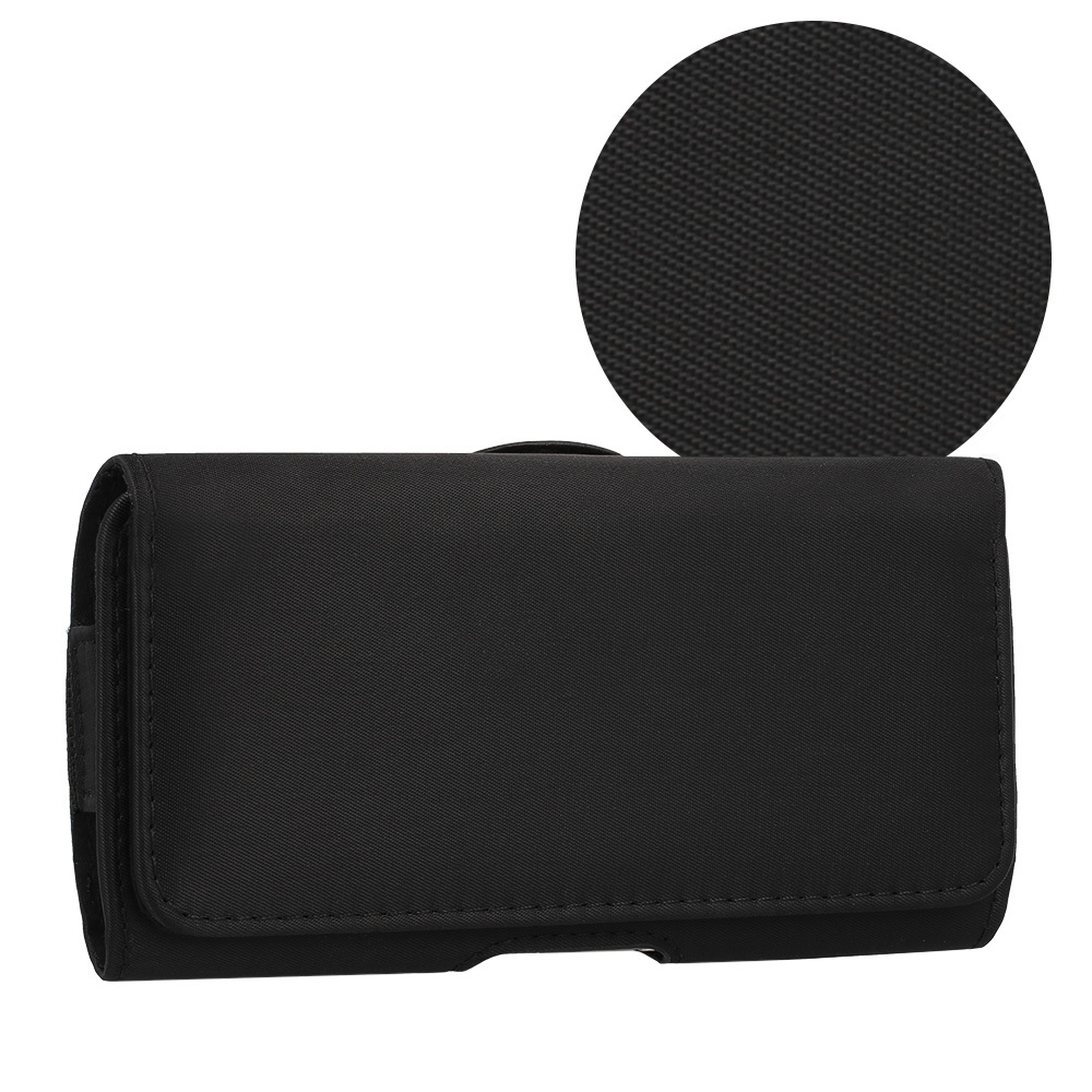 HIT Belt Holster (SIZE XL) for Iphone 16 Pro Max/Samsung A55 5G/A53/S25 Plus/S23 FE design 1 black (167x83 mm)