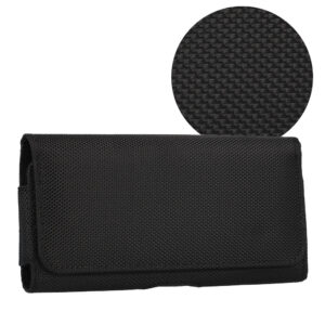 HIT Belt Holster (SIZE XL) for Iphone 16 Pro Max/Samsung A55 5G/A53/S25 Plus/S23 FE design 2 black (167x83 mm)