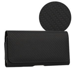 HIT Belt Holster (SIZE XXL) for Samsung S25 Ultra/A16 5G/Xiaomi Redmi 14C design 3 black (172x83 mm)