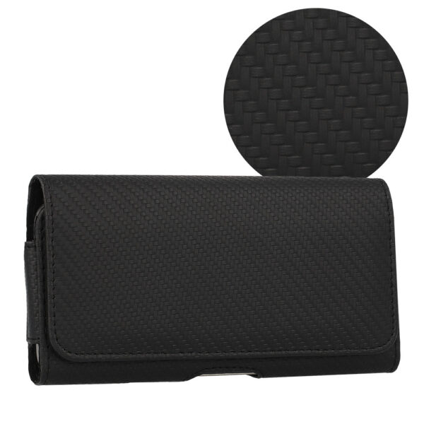HIT Belt Holster (SIZE XXL) for Samsung S25 Ultra/A16 5G/Xiaomi Redmi 14C design 3 black (172x83 mm)
