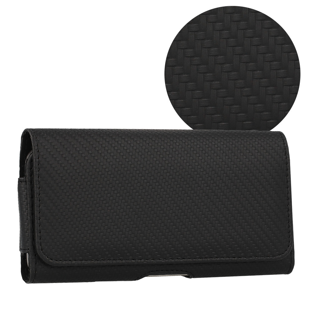 HIT Belt Holster (SIZE XXL) for Samsung S25 Ultra/A16 5G/Xiaomi Redmi 14C design 3 black (172x83 mm)