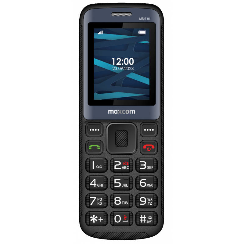 Mobile Phone - MAXCOM MM 718 BLACK