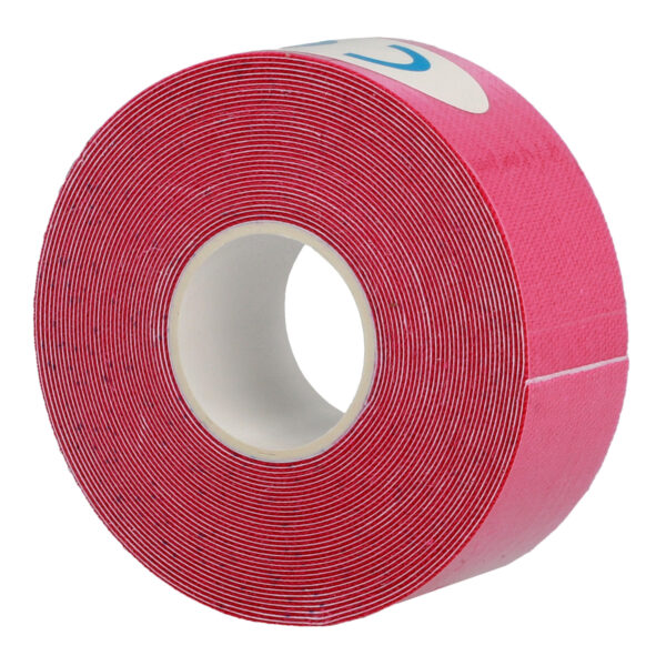 Kinesiology tape, 2,5 cm x 5 m pink