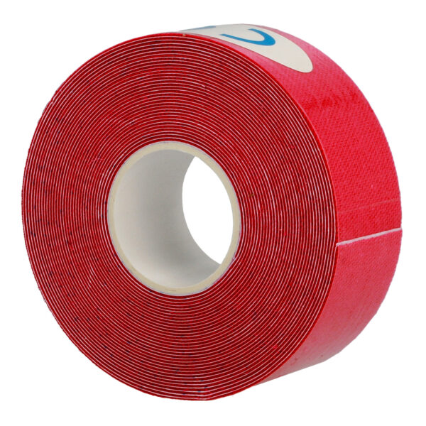 Kinesiology tape, 2,5 cm x 5 m red