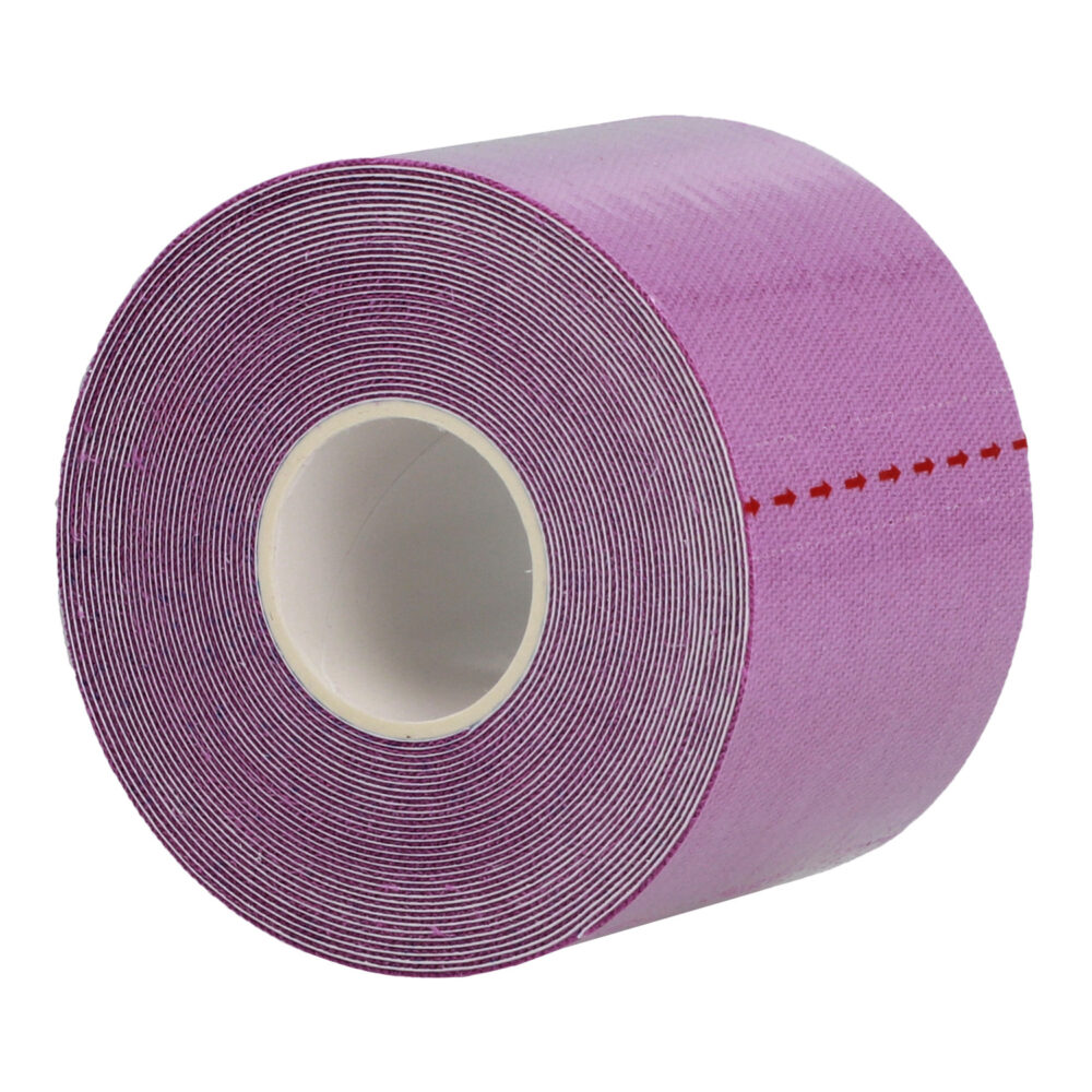 Kinesiology tape, 5 cm x 5 m purple