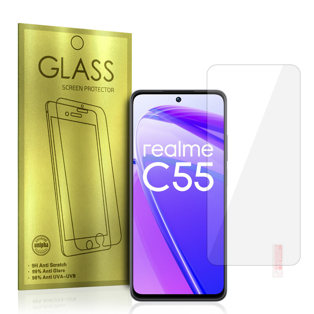 Tempered Glass Gold for REALME C55