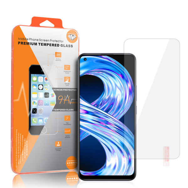 Tempered Glass Orange for REALME 8 5G/8 PRO/OPPO A73 5G/A72/A92/A53 5G/HUAWEI P SMART Z/Y9 PRIME/MOTO G14/G54/G84