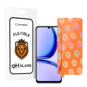 Tel Protect Best Flexible Hybrid Tempered Glass for REALME C53