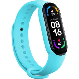 Wristband for Xiaomi Mi Band 5/6/7 light blue