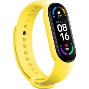 Wristband for Xiaomi Mi Band 5/6/7 yellow