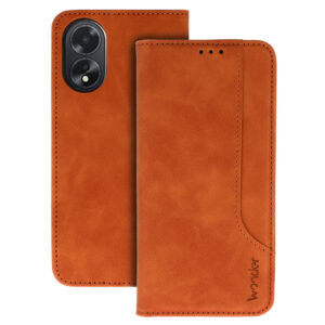 Wonder Prime Case for Oppo A18/A38 brown