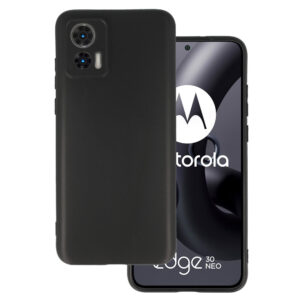 Back Case MATT for MOTOROLA EDGE 30 NEO 5G Black