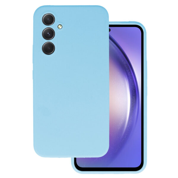 Silicone Lite Case for Samsung Galaxy A55 5G light blue