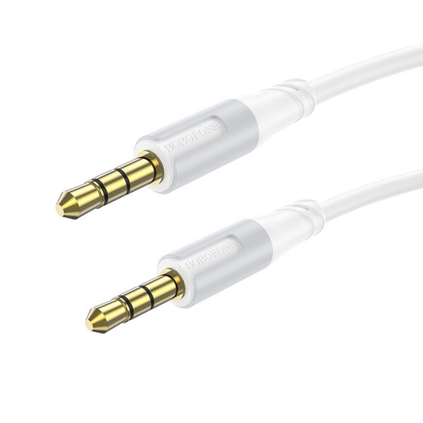 Borofone Cable AUX BL19 Creator - jack 3,5mm to jack 3,5mm - 1 metre white