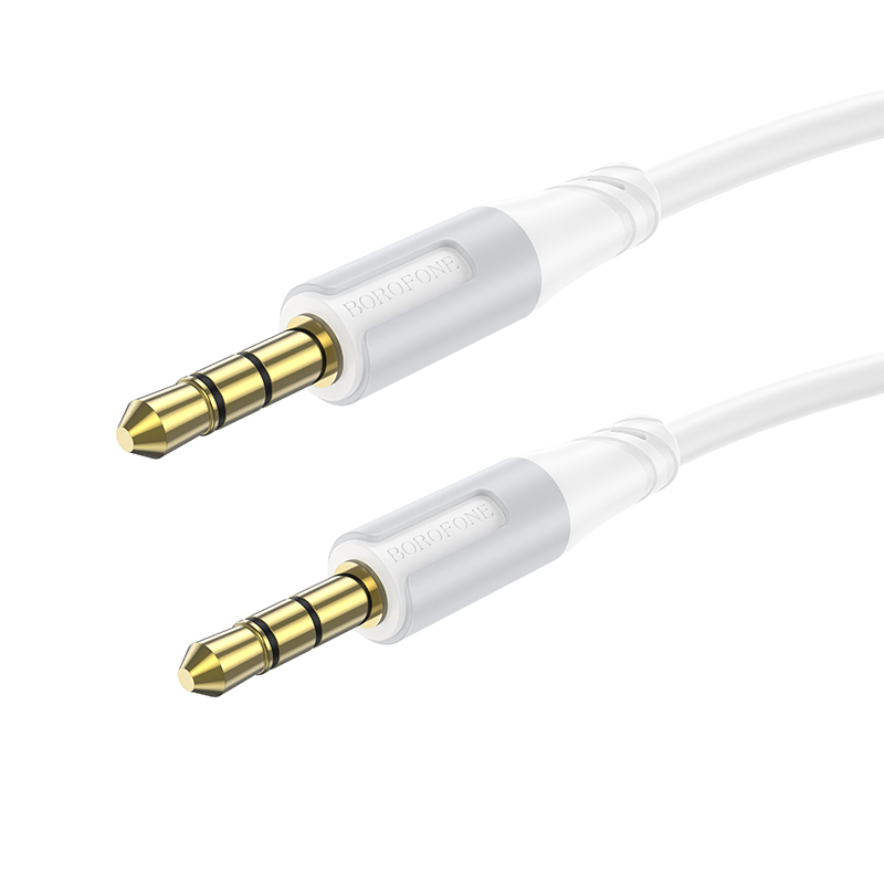 Borofone Cable AUX BL19 Creator - jack 3,5mm to jack 3,5mm - 1 metre white