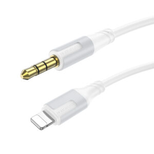 Borofone Cable AUX BL19 Creator - jack 3,5mm to Lightning - 1 metre white