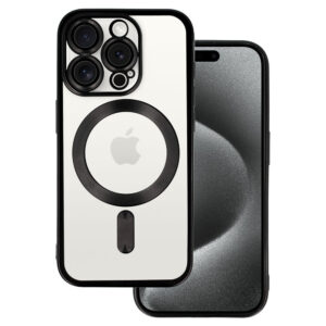 Metallic Magsafe Case for Iphone 12 Black