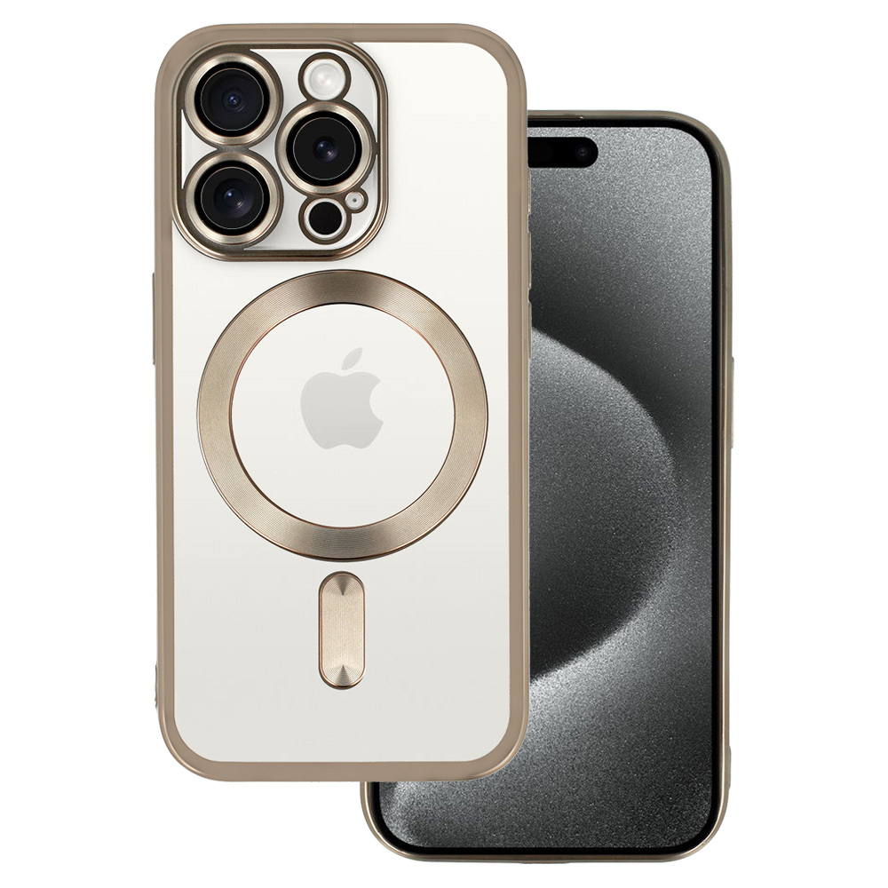 Metallic Magsafe Case for Iphone 14 Pro Titanium