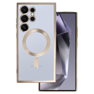 Metallic Magsafe Case for Samsung Galaxy S24 Titanium