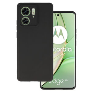 Back Case MATT for MOTOROLA EDGE 40 5G Black