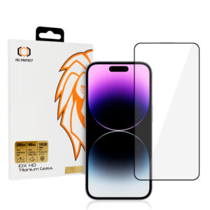 Tempered glass Tel Protect 10X HD Titanium for Iphone 14 Pro