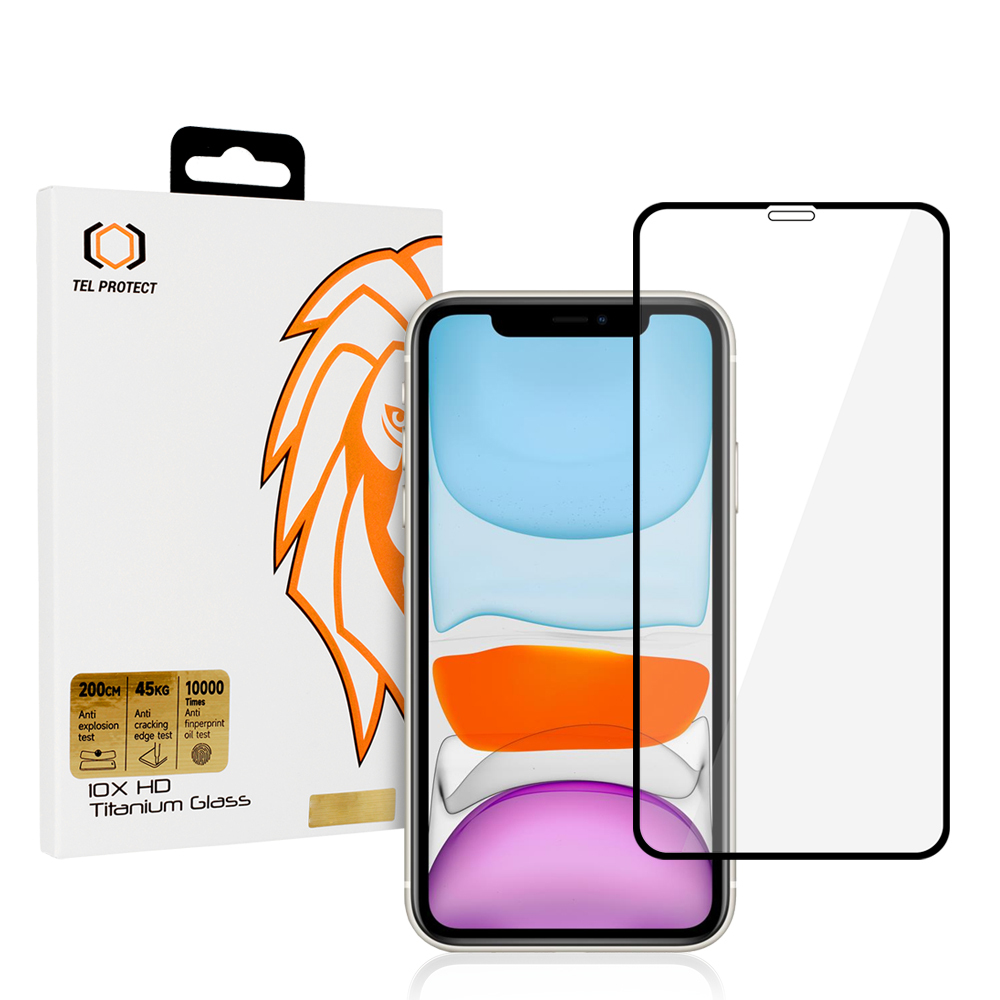 Tempered glass Tel Protect 10X HD Titanium for Iphone 11/XR