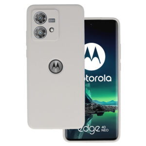 Silicone Lite Case for Motorola Edge 40 Neo 5G titanium